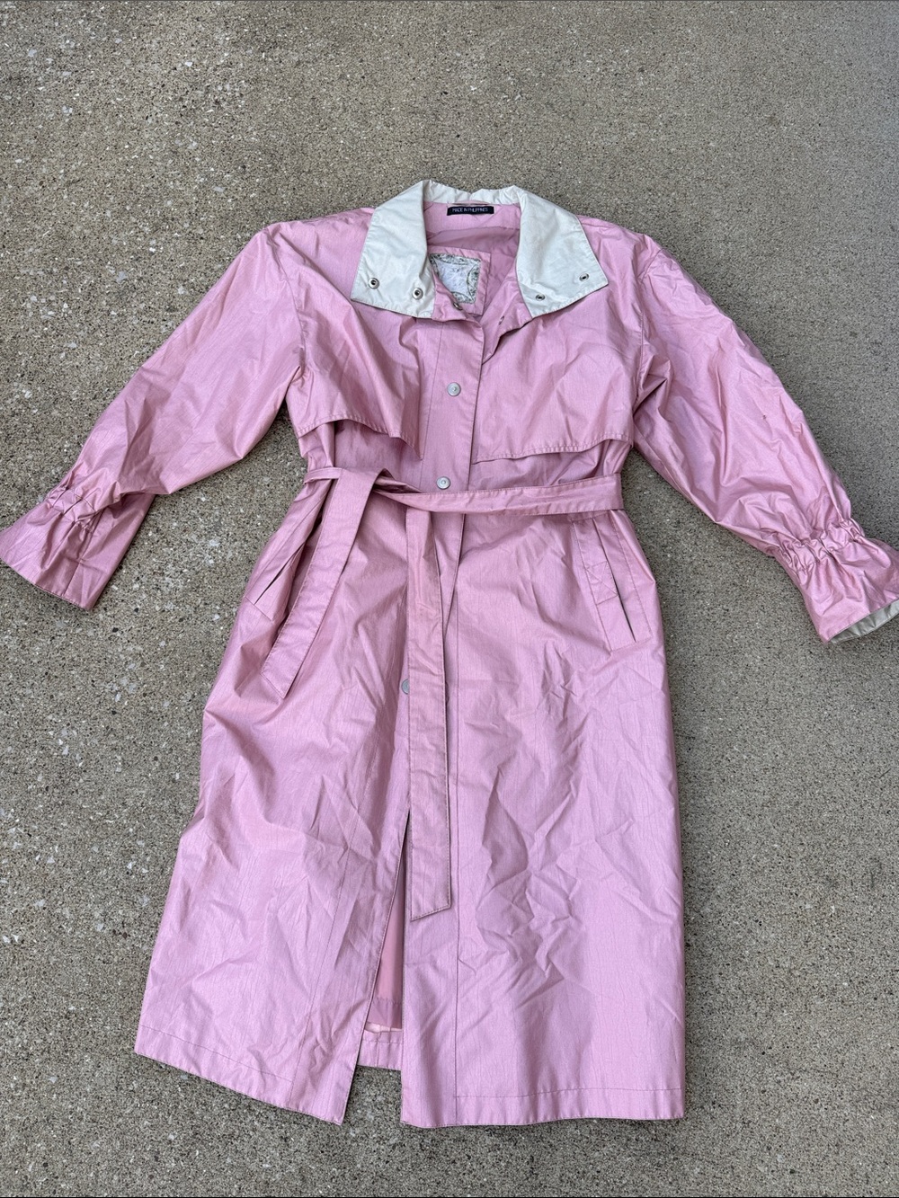 Vintage 80s Chiango by Fleet Street Trench Size 14